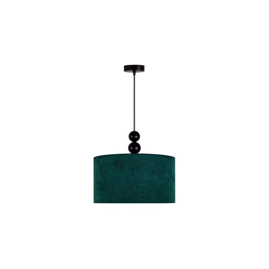 Duolla - Hanglamp aan een koord LYON 1xE27/15W/230V diameter 40 cm groen