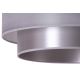 Duolla - Hanglamp aan een koord NANTES 1xE27/15W/230V diameter 45 cm zilver