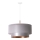 Duolla - Hanglamp aan een koord NANTES 1xE27/15W/230V diameter 45 cm zilver/koper