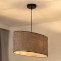 Duolla - Hanglamp aan een koord OVAL 1xE27/15W/230V bruin