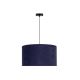 Duolla - Hanglamp aan een koord ROLLER 1xE27/15W/230V blauw/gouden