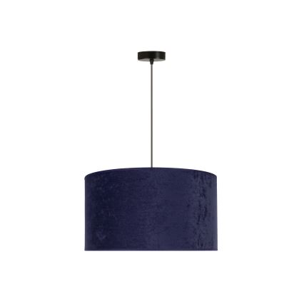 Duolla - Hanglamp aan een koord ROLLER 1xE27/15W/230V diameter 40 cm blauw/goud