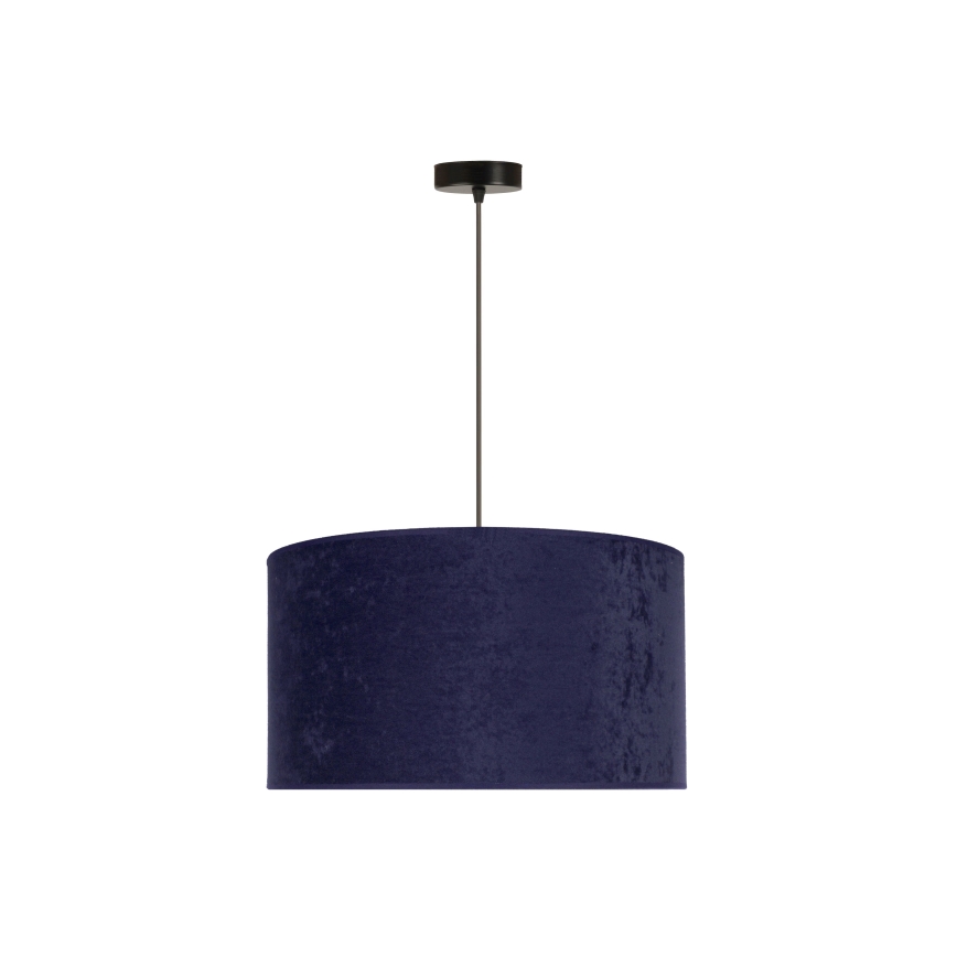 Duolla - Hanglamp aan een koord ROLLER 1xE27/15W/230V diameter 40 cm blauw/goud