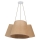 Duolla - Hanglamp aan een koord ROSSA 3xE27/15W/230V bruin