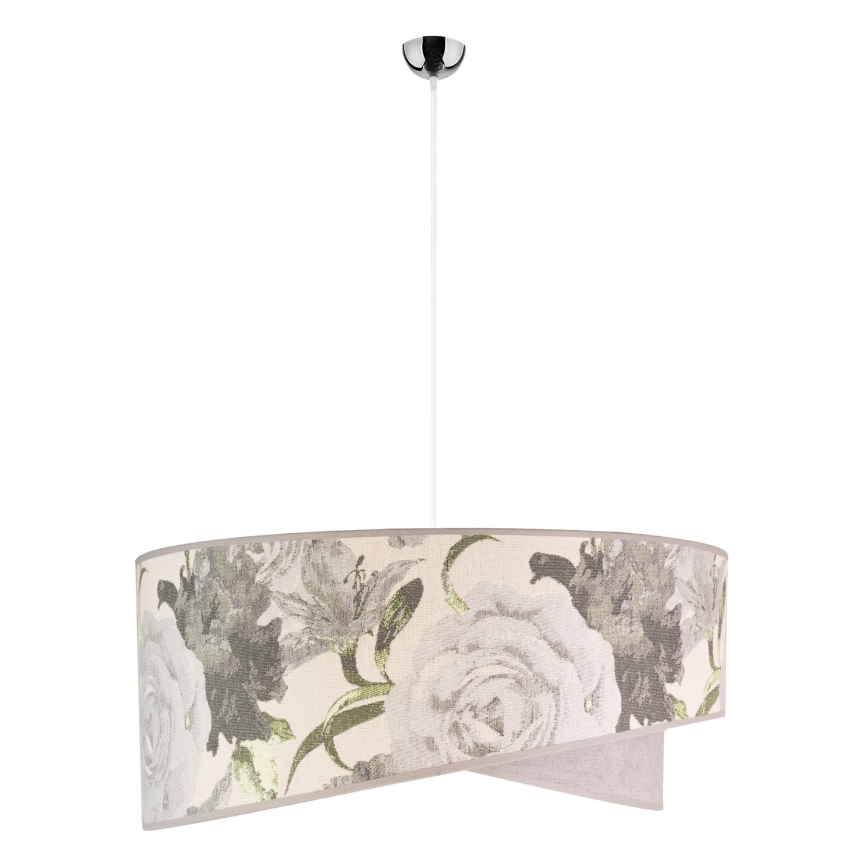 Duolla - Hanglamp aan een koord ROYAL 1xE27/40W/230V diameter 50 cm grijs