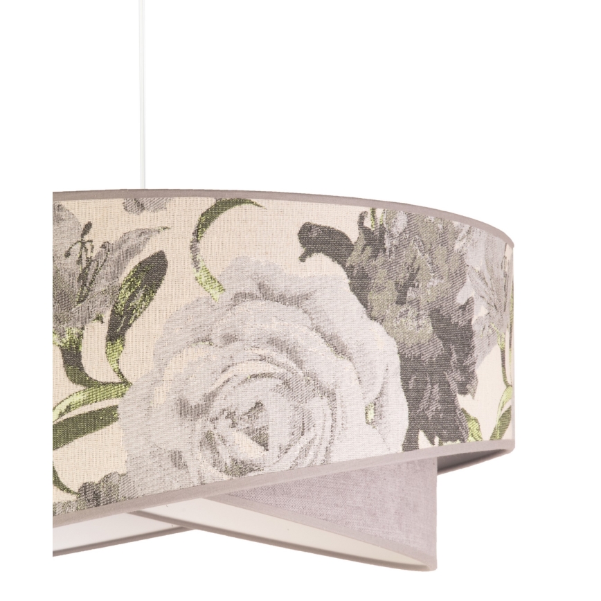 Duolla - Hanglamp aan een koord ROYAL 1xE27/40W/230V diameter 50 cm grijs