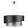Duolla - Hanglamp aan een koord SHINE 1xE27/40W/230V diameter 45 cm