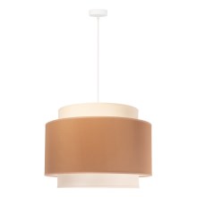 Duolla - Hanglamp aan een koord SOHO 1xE27/40W/230V beige/crème