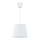 Duolla - Hanglamp aan een koord SOLO 1xE27/40W/230V diameter 24 cm wit