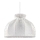 Duolla - Hanglamp aan een koord SYMPHONY 1xE27/40W/230V diameter 38 cm wit