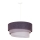Duolla - Hanglamp aan een koord TRIO 1xE27/15W/230V diameter 45 cm antraciet/grijs/wit