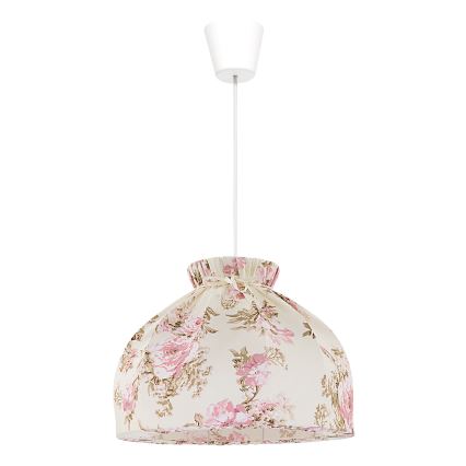 Duolla - Hanglamp aan een koord VIOLIN 1xE27/40W/230V diameter 38 cm roze