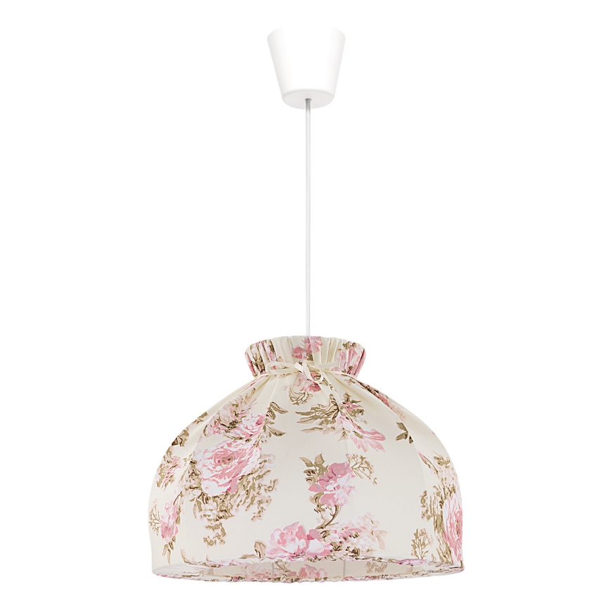 Duolla - Hanglamp aan een koord VIOLIN 1xE27/40W/230V diameter 38 cm roze