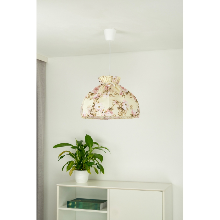Duolla - Hanglamp aan een koord VIOLIN 1xE27/40W/230V diameter 38 cm roze