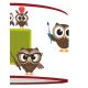 Duolla - Hanglamp aan een koord voor Kinderen OWLS MULTI 1xE27/15W/230V