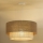 Duolla - Hanglamp aan een koord YUTE BOHO 1xE27/15W/230V diameter 45 cm bruin/grijs