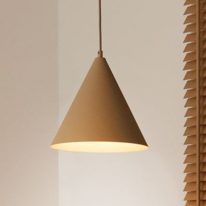 Duolla - Hanglamp aan kabel IRONLINE 1xG9/3W/230V Ø 25 cm beige