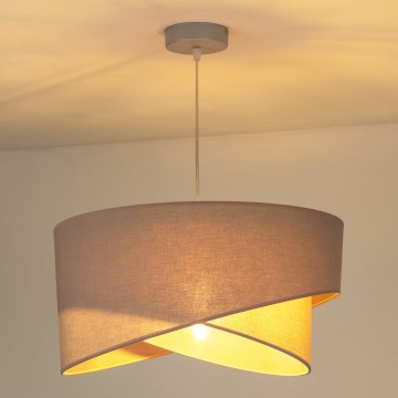 Duolla - Hanglamp aan koord CELLO 1xE27/40W/230V roze