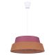 Duolla - Hanglamp aan koord GALAXY 1xE27/40W/230V roze