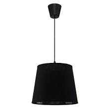 Duolla - Hanglamp aan koord SOLO 1xE27/40W/230V zwart