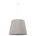 Duolla - Hanglamp aan koord SOPRANO 1xE27/40W/230V zilver