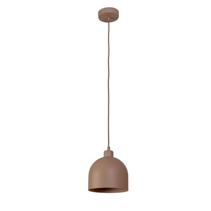 Duolla - Hanglamp met kabel IRONLINE 1xE27/15W/230V Ø 17 cm beige