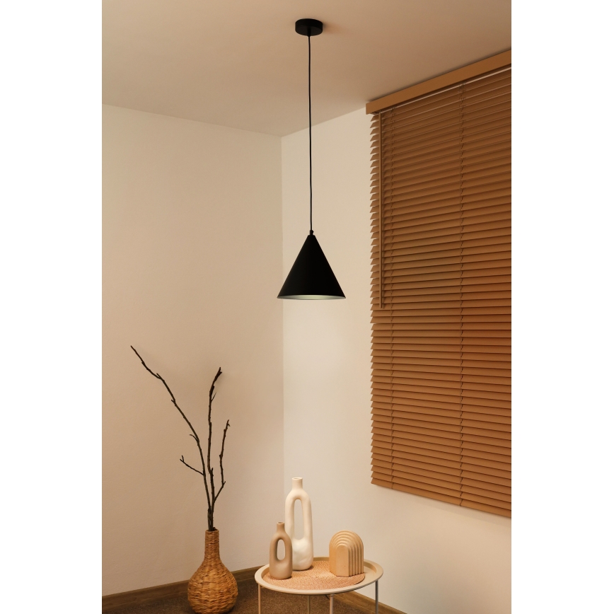 Duolla - IRONLINE hanglamp aan kabel 1xG9/3W/230V Ø 25 cm zwart