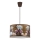 Duolla - Kinder hanglamp aan een koord BEARS 1xE27/40W/230V diameter 35 cm