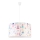 Duolla - Kinder hanglamp aan een koord PRINT M 1xE27/40W/230V diameter 35 cm prinsessen