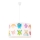 Duolla - Kinder hanglamp aan een koord PRINT M 1xE27/40W/230V diameter 35 cm trollen