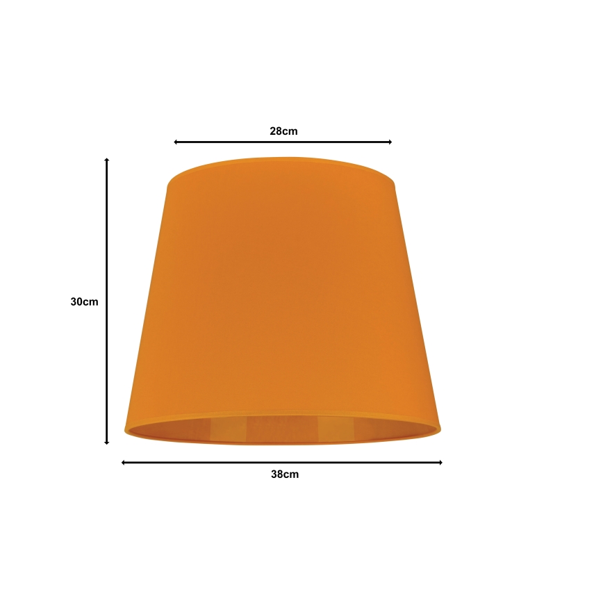 Duolla - Lampenkap voor staande lamp CLASSIC L E27 pr. 38 cm geel