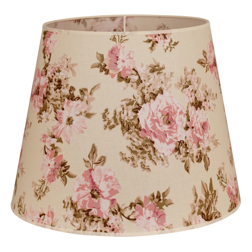 Duolla - Lampenkap voor kroonluchter CLASSIC L E27 pr. 38 cm roze