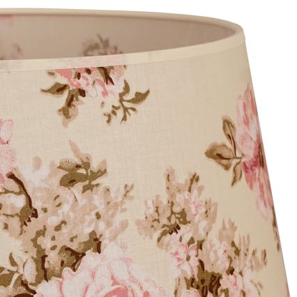 Duolla - Lampenkap voor kroonluchter CLASSIC L E27 pr. 38 cm roze