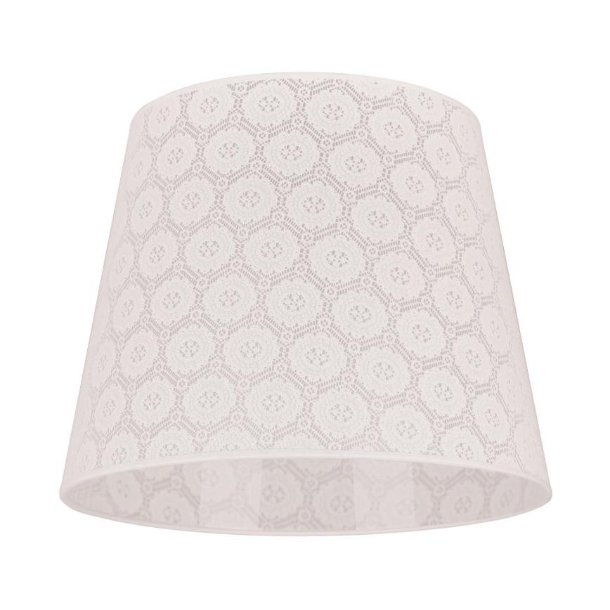 Duolla - Lampenkap voor kroonluchter CLASSIC L E27 Ø 38 cm wit