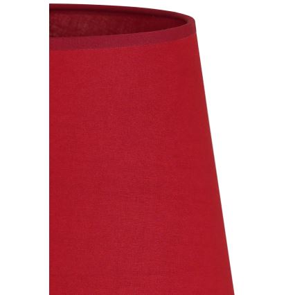 Duolla - Lampenkap voor tafellamp CLASSIC M E27 pr. 24 cm rood