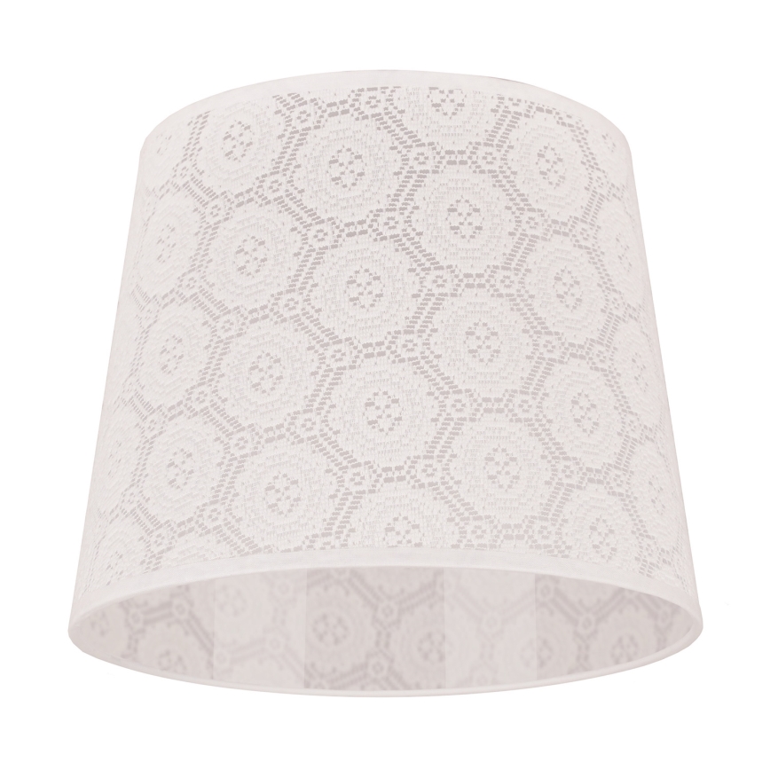 Duolla - Lampenkap voor bureaulamp CLASSIC M E27 Ø 24 cm wit