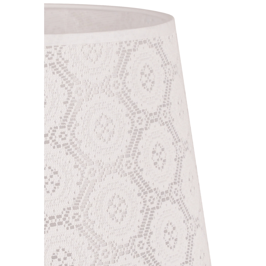 Duolla - Lampenkap voor bureaulamp CLASSIC M E27 Ø 24 cm wit