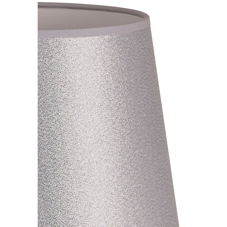 Duolla - Lampenkap voor tafellamp CLASSIC M E27 pr. 24 cm zilver