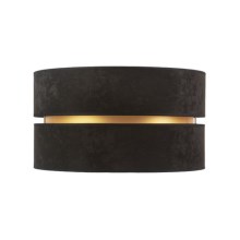 Duolla - Lampenkap DUO E27 diameter 40 cm zwart/goud