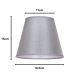 Duolla - Lampenkap SOFIA XS E14 diameter 18,5 cm zilver