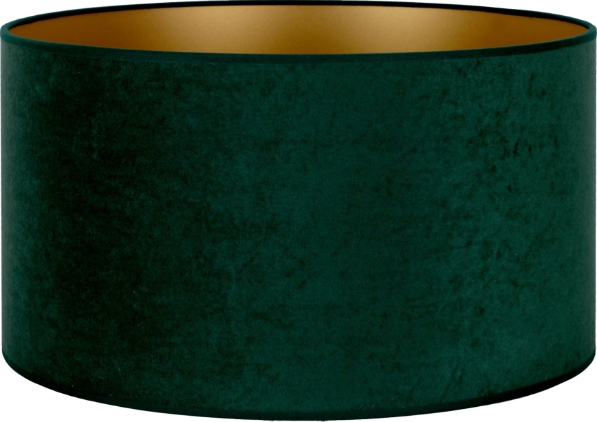 Duolla - Lampenkap VELVET E27 diameter 35 cm groen/goud