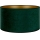 Duolla - Lampenkap VELVET E27 diameter 35 cm groen/goud