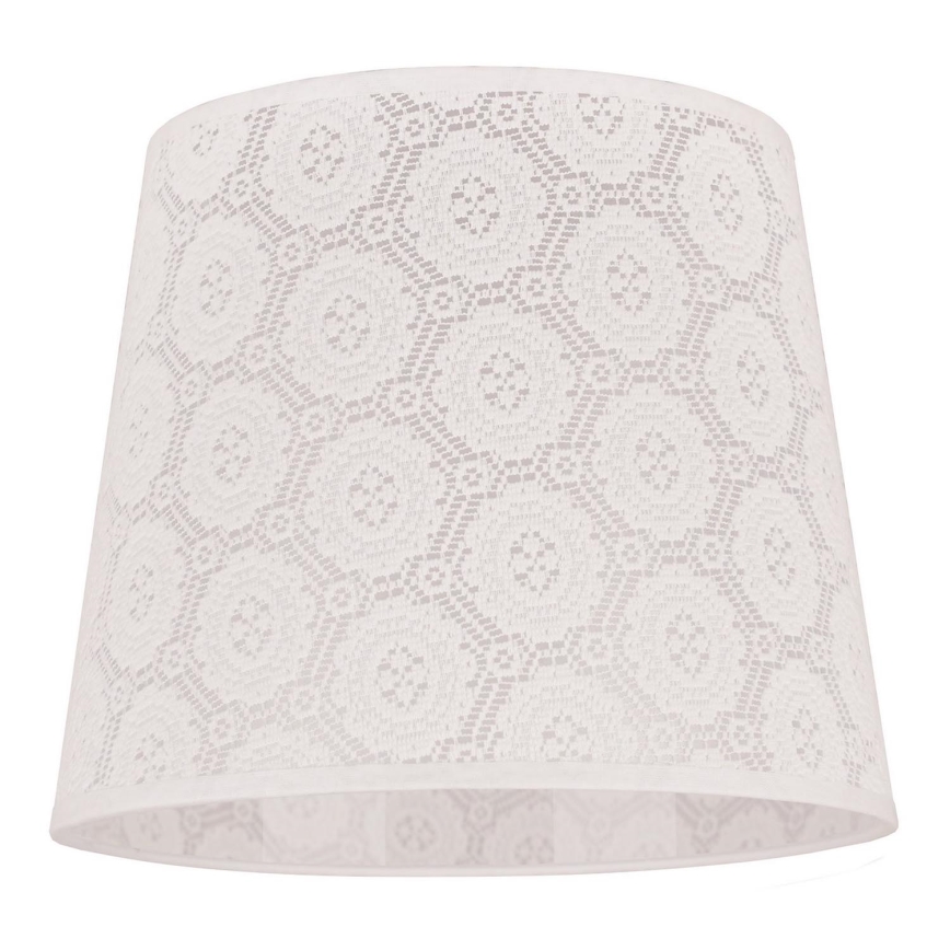 Duolla - Lampenkap voor bureaulamp CLASSIC M E27 Ø 24 cm wit