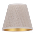 Duolla - Lampenkap voor bureaulamp SOFIA XS E14 pr. 18,5 cm beige