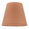 Duolla - Lampenkap voor bureaulamp SOFIA XS E14 pr. 18,5 cm bruin