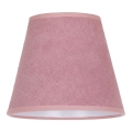 Duolla - Lampenkap voor bureaulamp SOFIA XS E14 pr. 18,5 cm roze