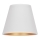 Duolla - Lampenkap voor bureaulamp SOFIA XS E14 pr. 18,5 cm wit
