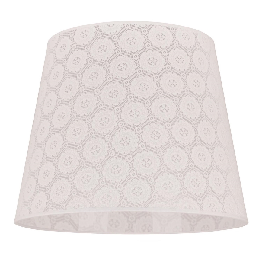Duolla - Lampenkap voor kroonluchter CLASSIC L E27 diameter 38 cm wit