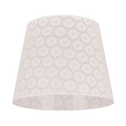 Duolla - Lampenkap voor kroonluchter CLASSIC L E27 diameter 38 cm wit