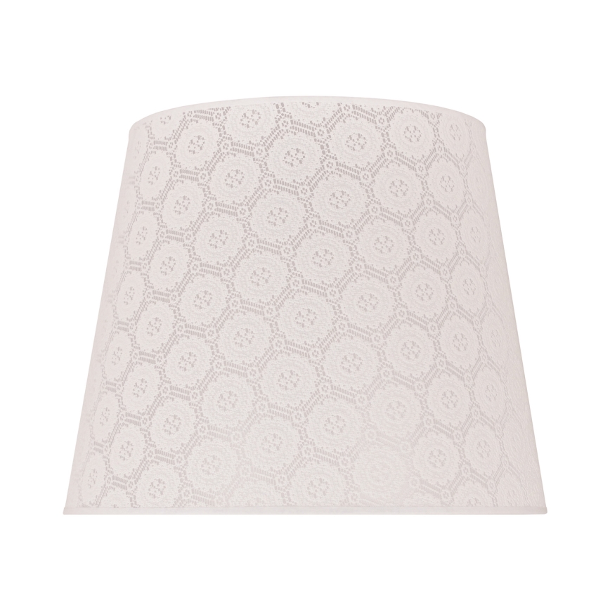 Duolla - Lampenkap voor kroonluchter CLASSIC L E27 diameter 38 cm wit